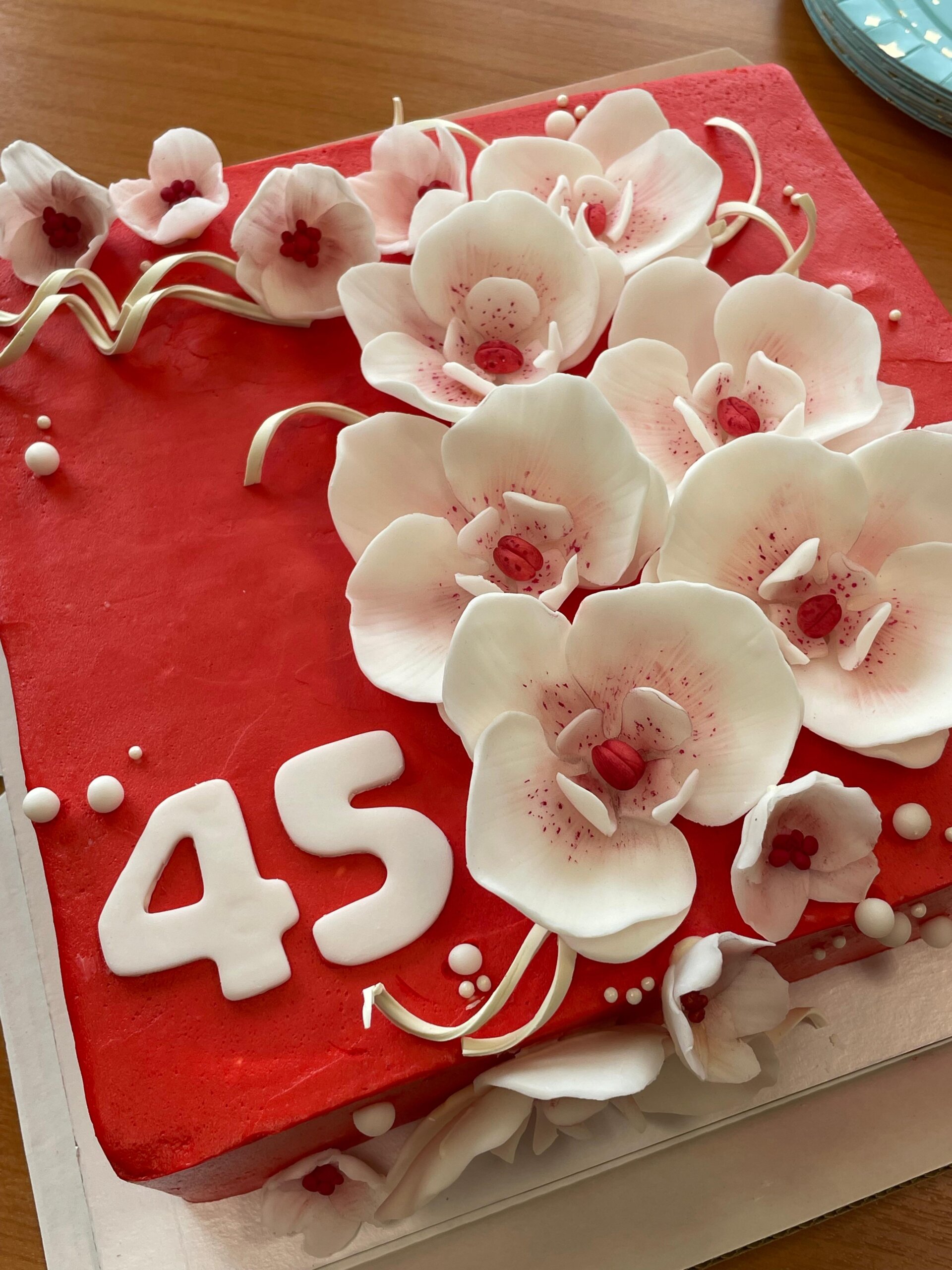 Торт на 45 лет