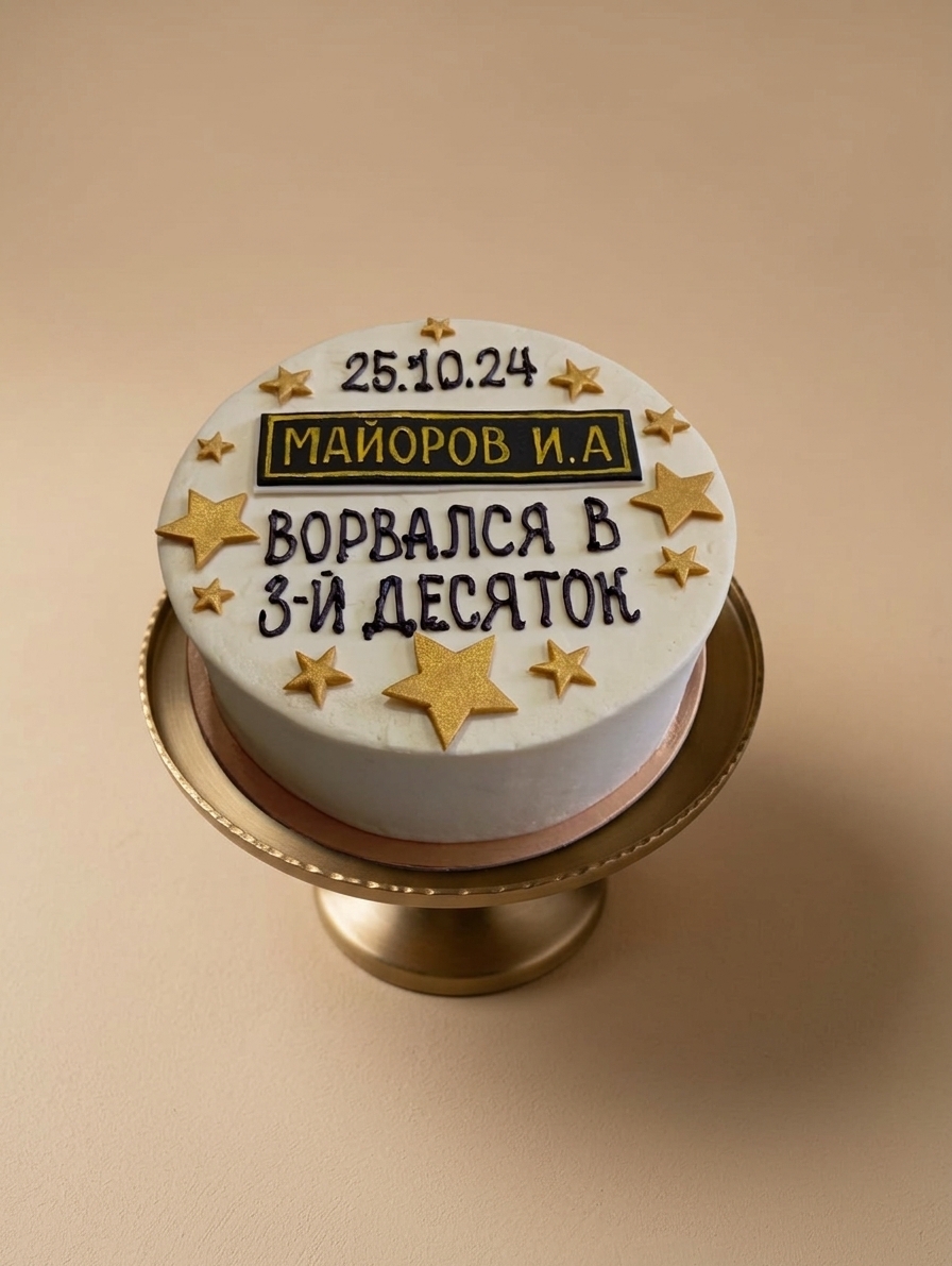 Мини торт "30-ка"
